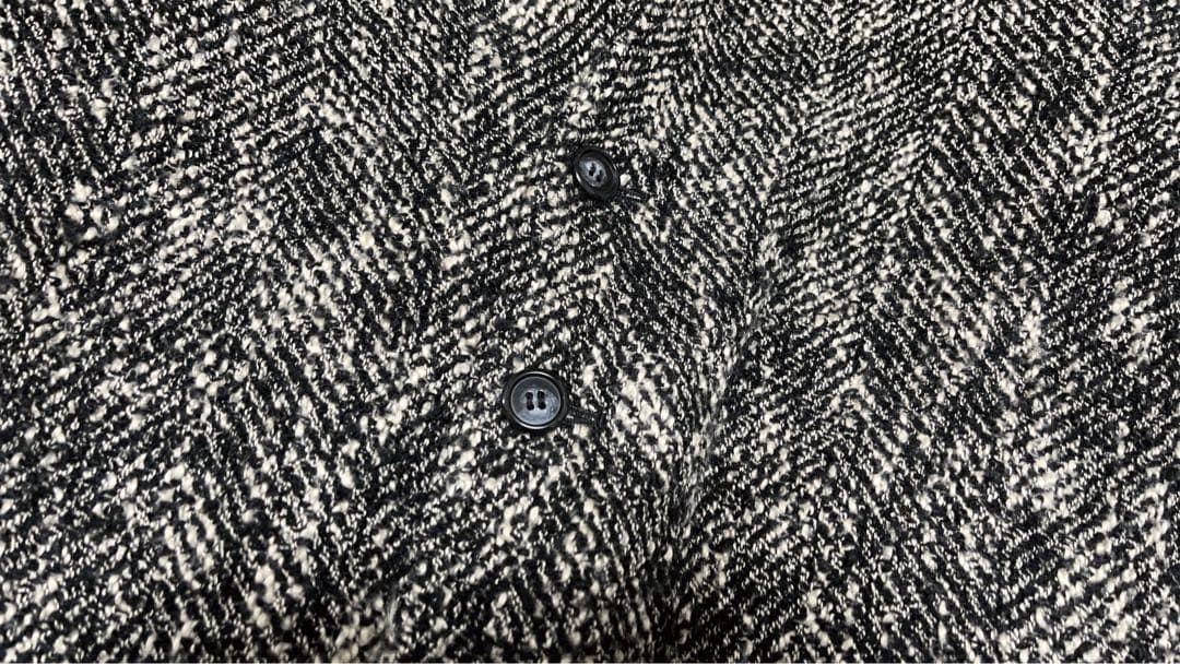 SINME パデットジャケット ウール コート