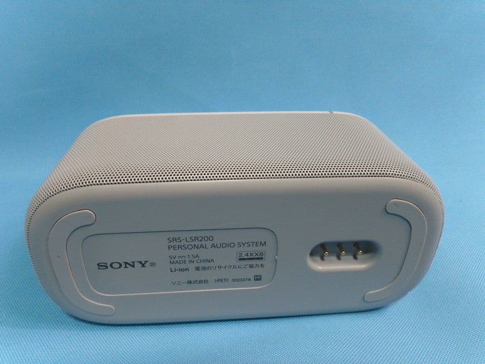 ソニー　SONY お手元スピーカー ホワイト　白　通電OK