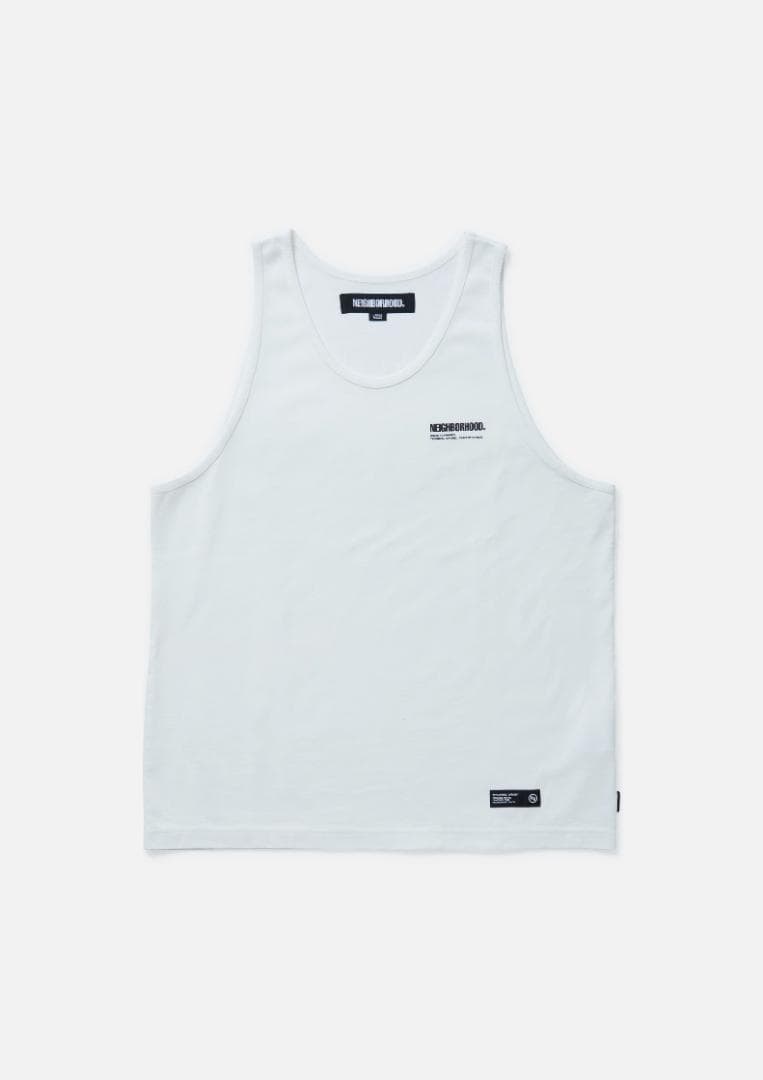 NEIGHBORHOOD CLASSIC TANK TOP ホワイト　Ｌ