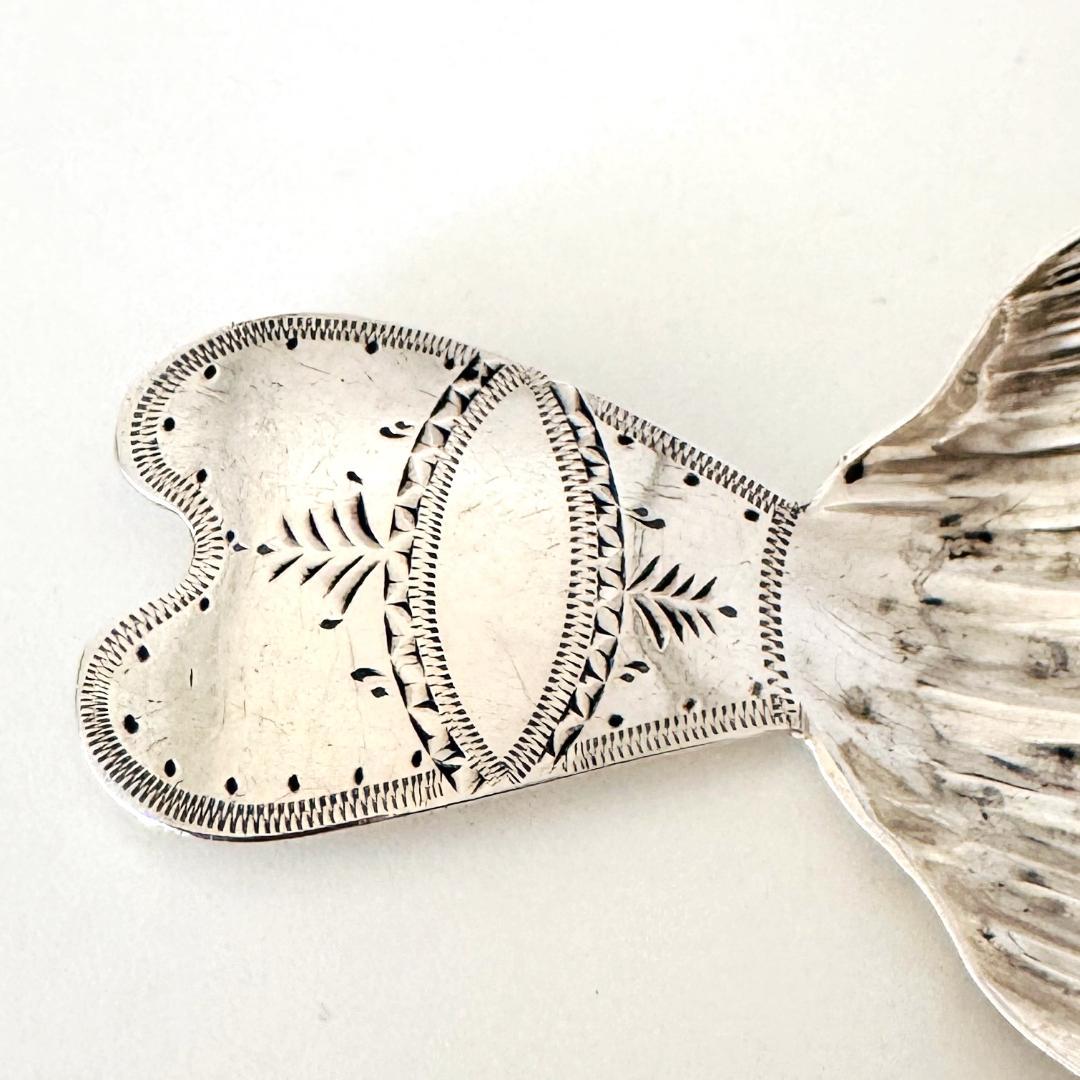 ★1800年代 英国★純銀製/キャディー/スプーン/イギリス/925/