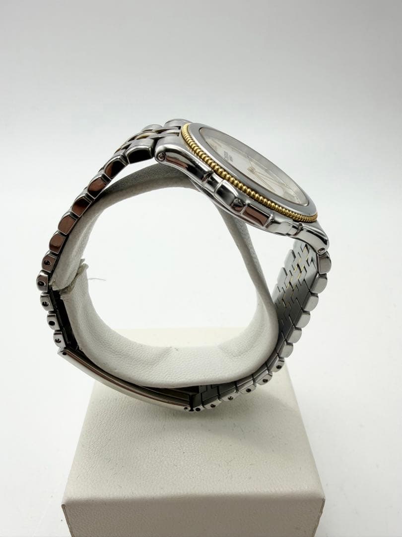 セイコー クレドール 18KT+ST 8J81-6A20 クォーツ メンズ