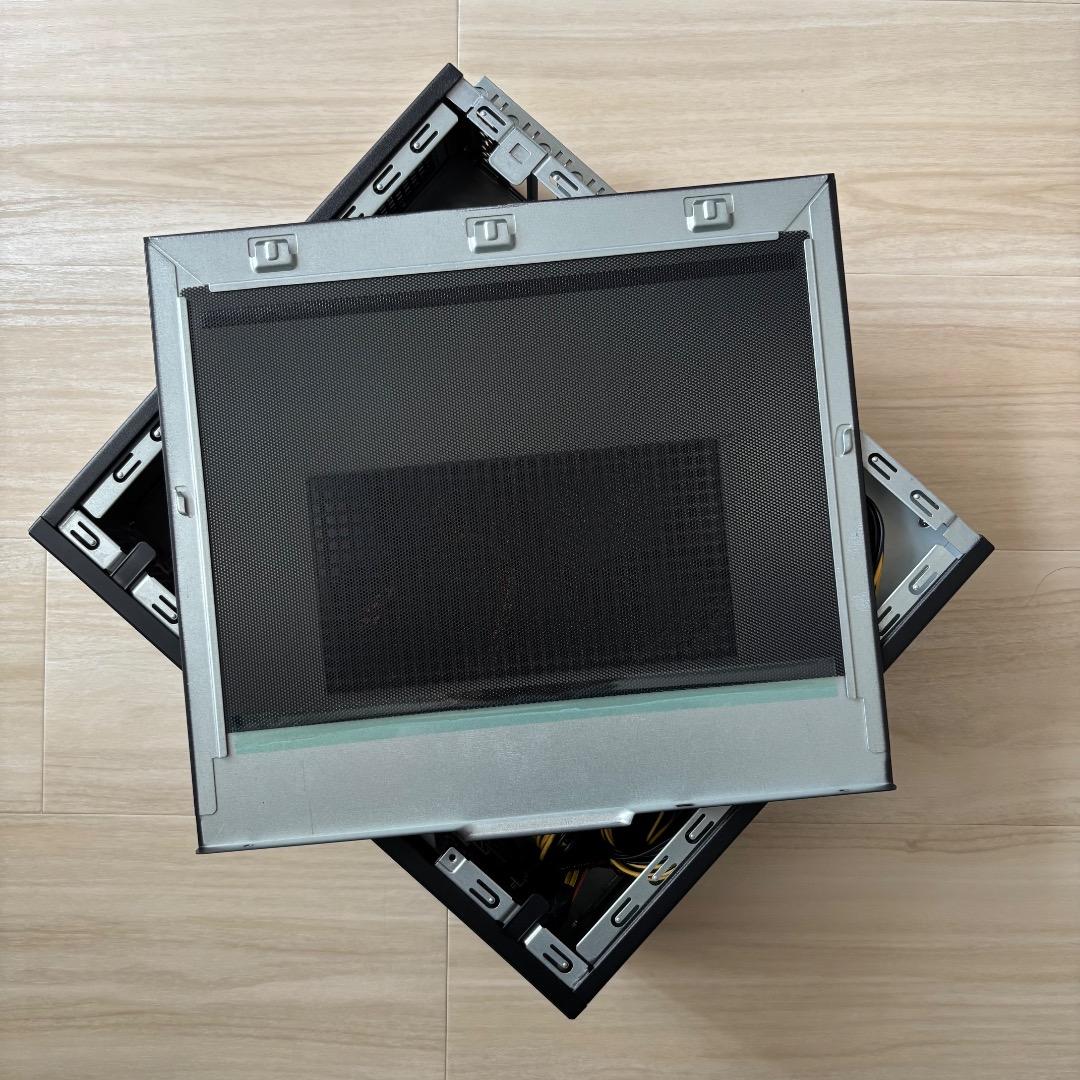 SilverStone MILO11 MicroATXケース 電源付属