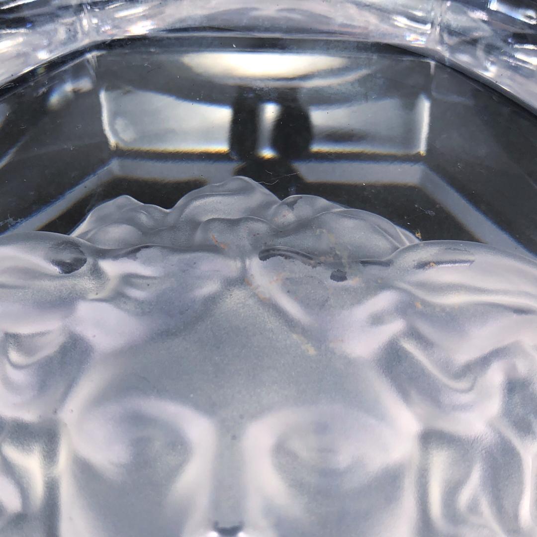 【美品・箱付】ヴェルサーチ × ローゼンタール／クリスタル アッシュトレイ 灰皿