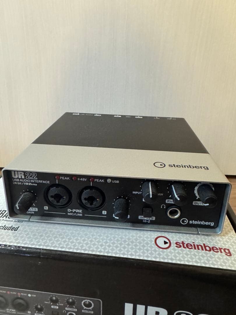 UR22 USBオーディオインターフェース