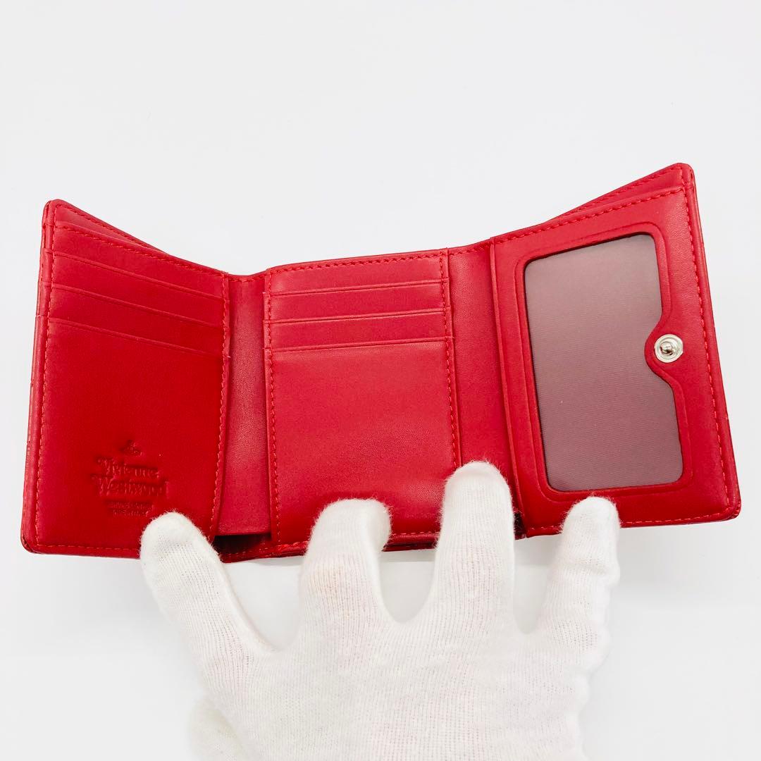 Vivienne Westwood 三つ折り財布 　レッド(新品・未使用)