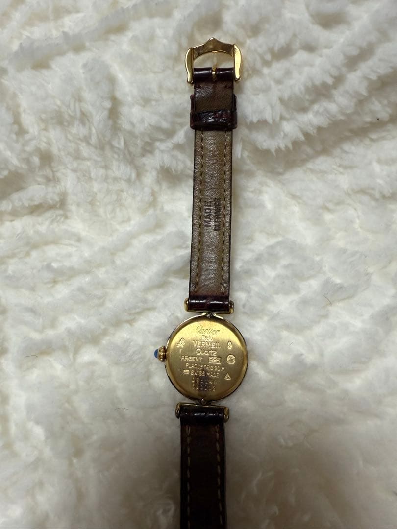 カルティエ　腕時計　VERMEIL レディース腕時計　Cartier