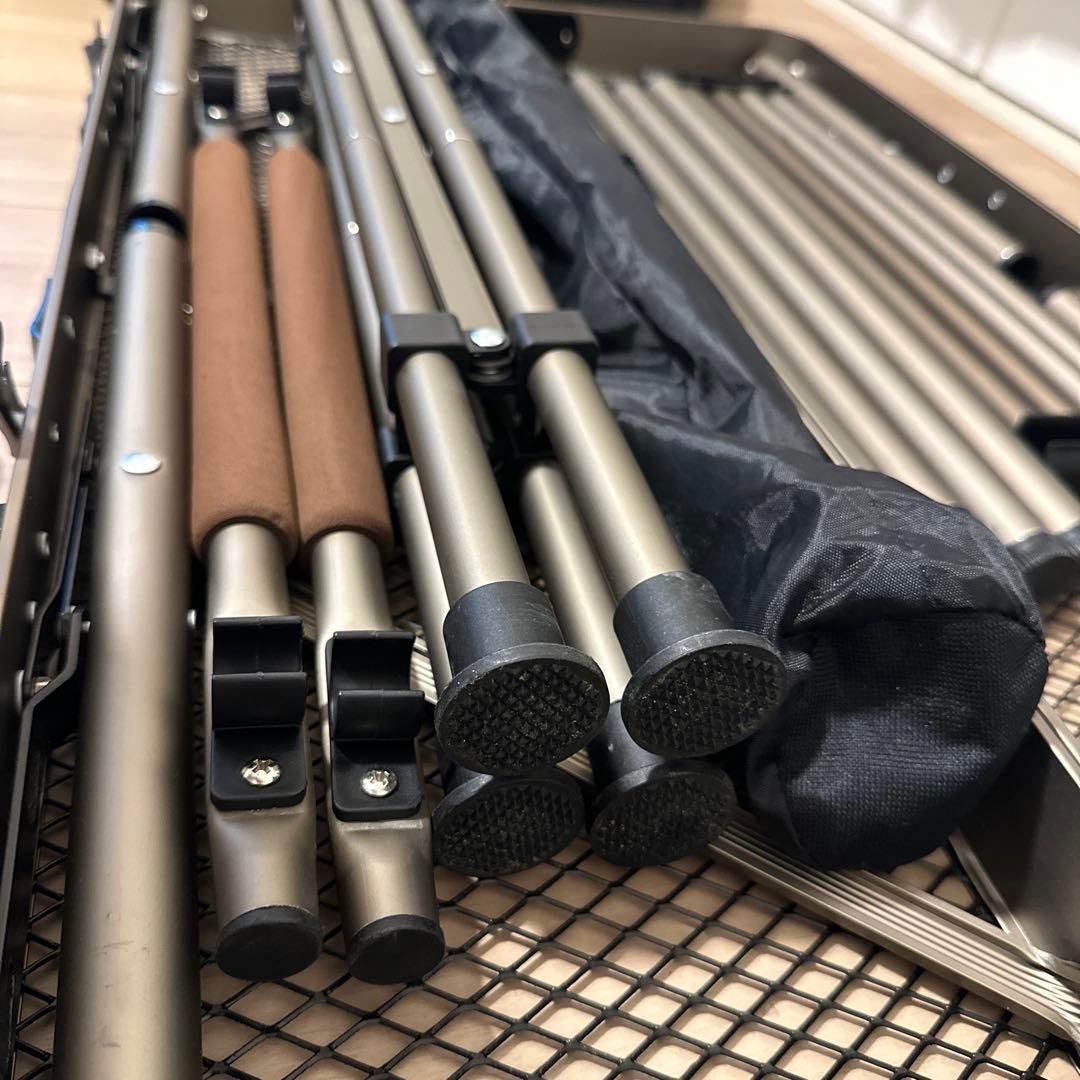 ♦︎美品♦︎クイックキャンプ フルメッシュキッチンテーブル