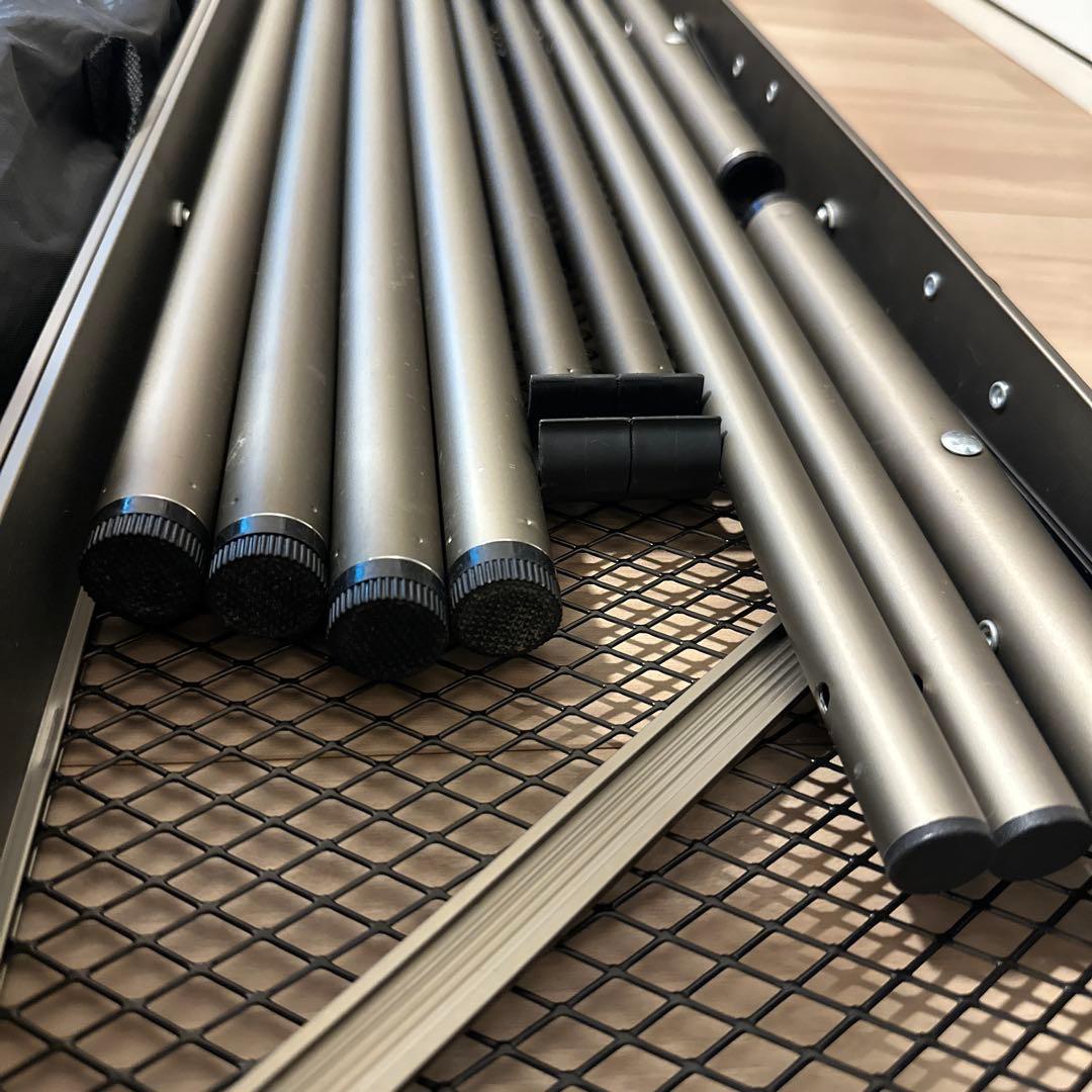 ♦︎美品♦︎クイックキャンプ フルメッシュキッチンテーブル