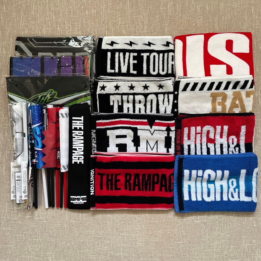THE RAMPAGE フラッグ マフラータオル ケースセット