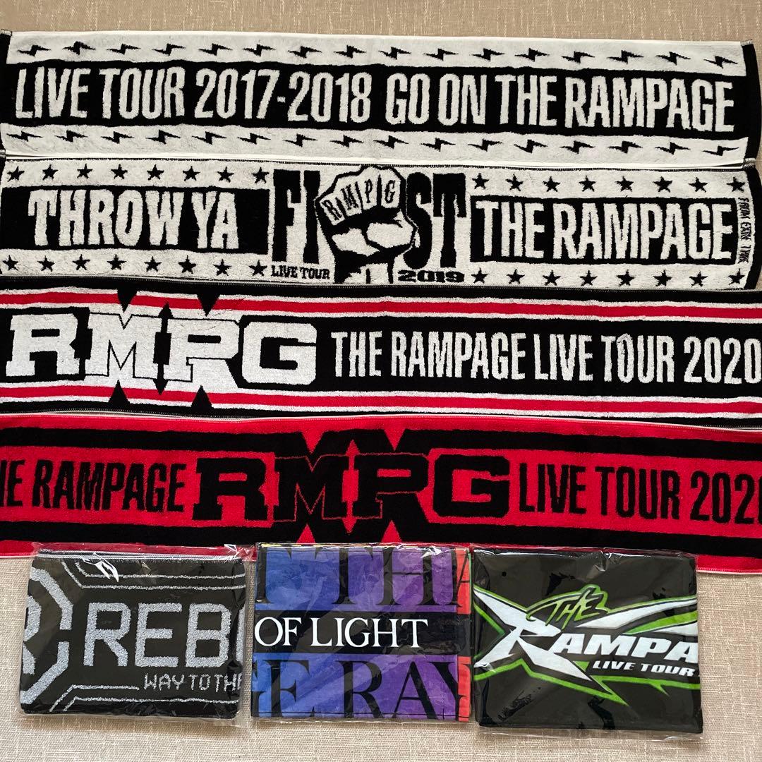 THE RAMPAGE フラッグ マフラータオル ケースセット