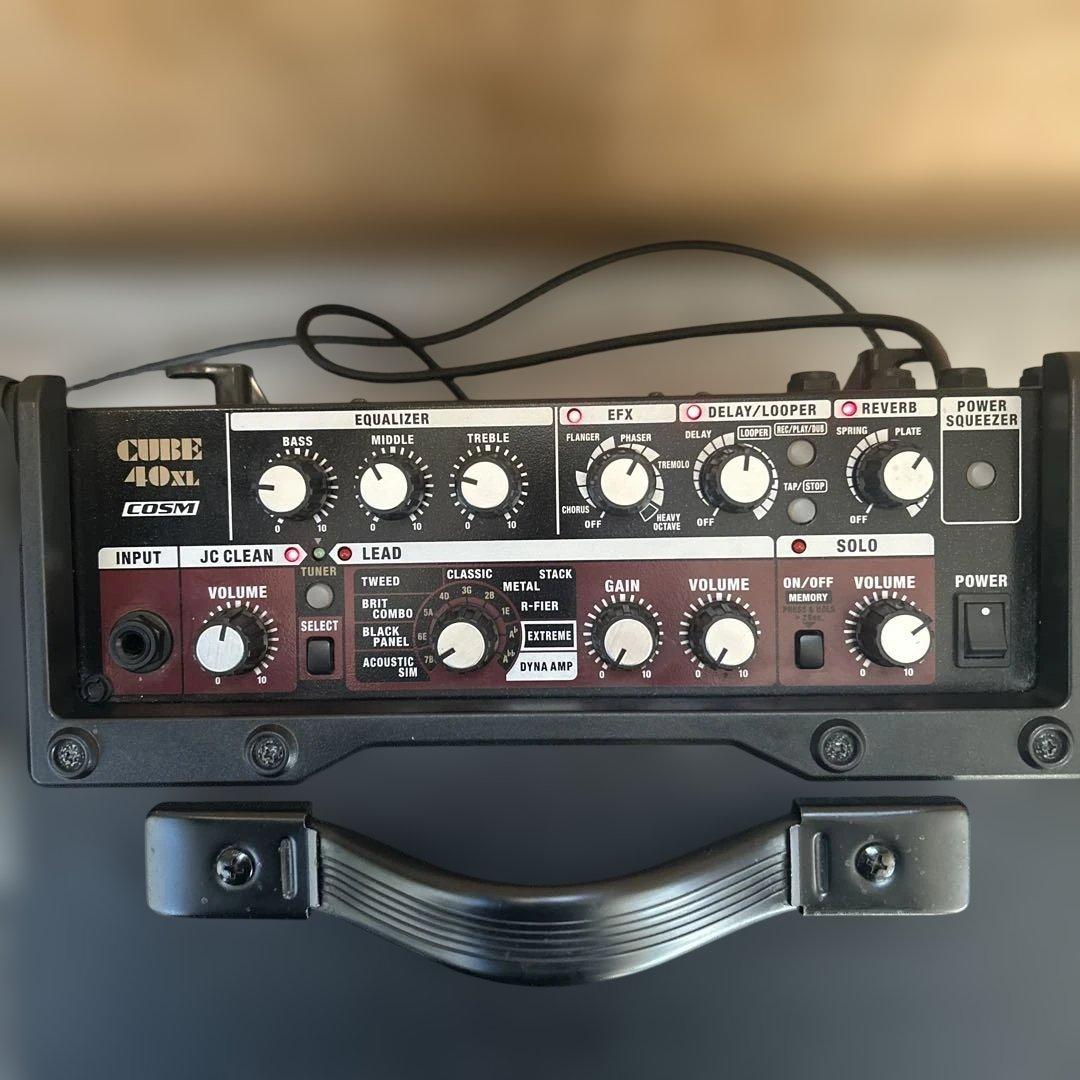 ローランド　ギターアンプ　ベースアンプCUBE-40XL 音響機器