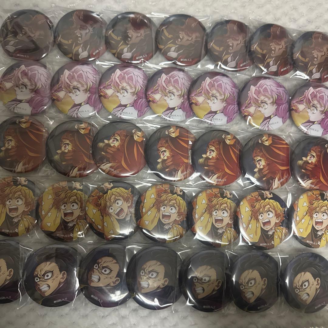 鬼滅の刃 ワールドツアー 缶バッジセット