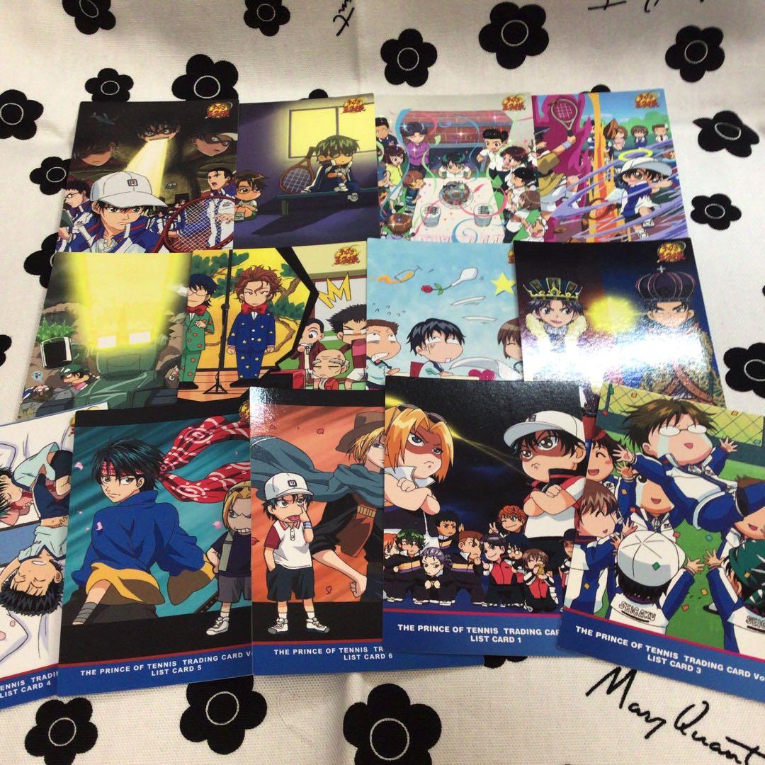 テニスの王子様　リストカード　13枚セット　セミコンプ