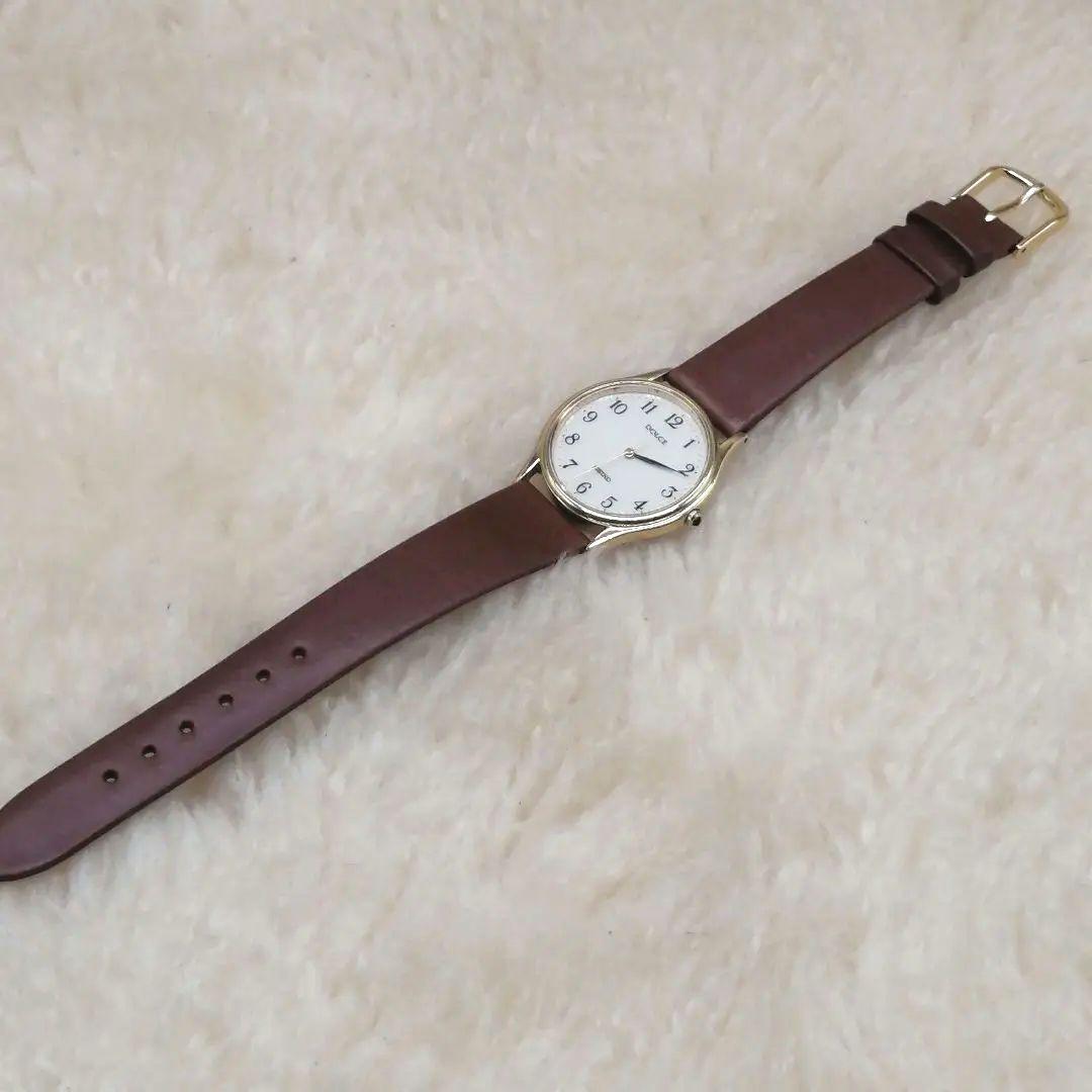 【美品】SEIKO DOLCE 8N41-6060 クォーツ腕時計