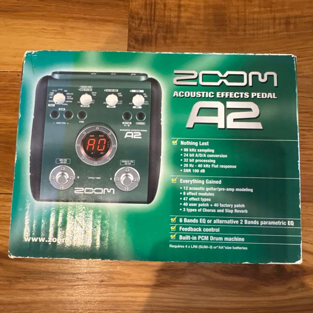 ZOOM ズーム A2 アコースティックペダル