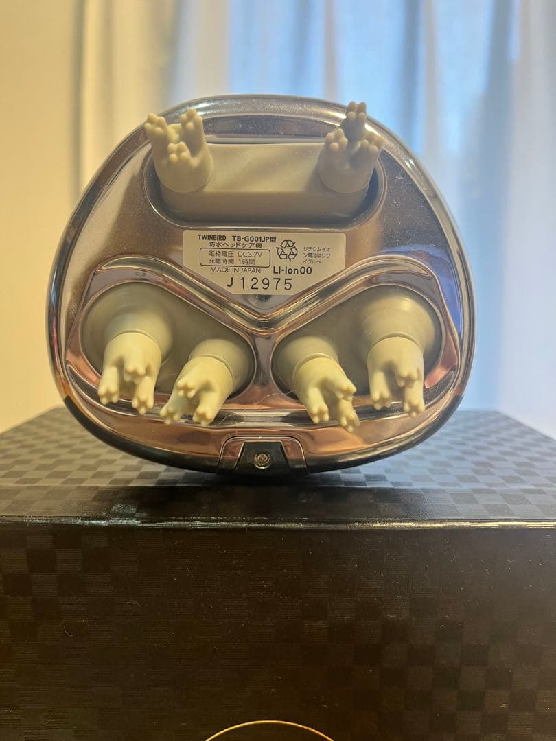 （TWINBIRD）防水ヘッドケア機 TB-G001JP