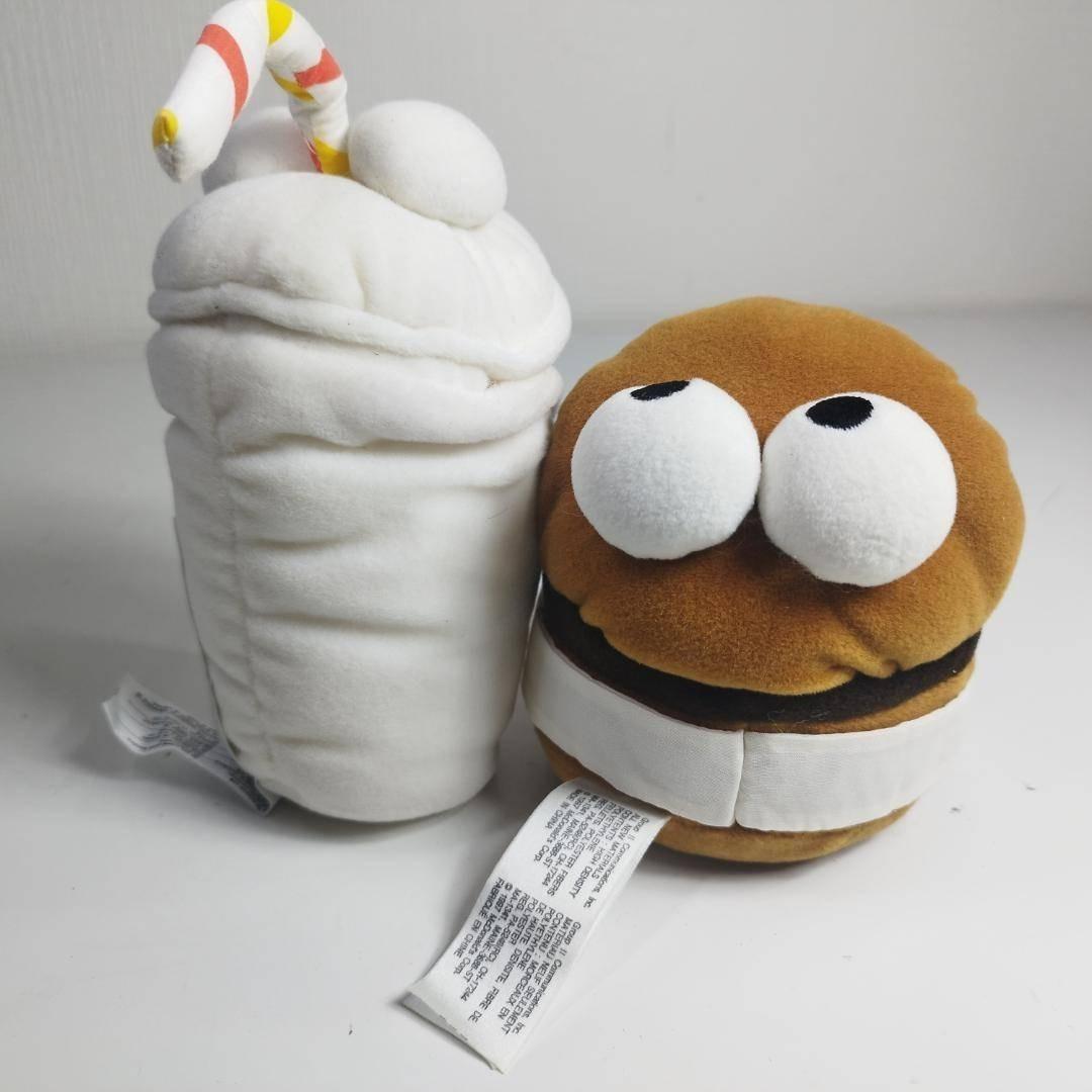 マクドナルド ぬいぐるみ ビンテージ 3点セット ハンバーガー ハッピ I0T7