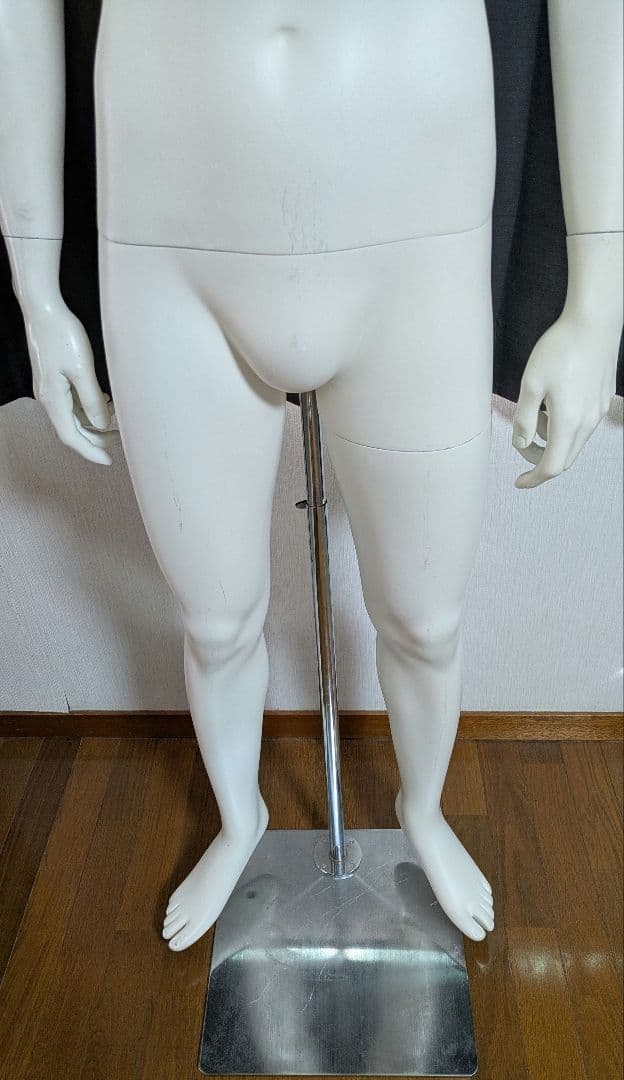 全身トルソー　メンズ　全身マネキン　高さ調整可ディスプレイ　店舗用品　ビジネス