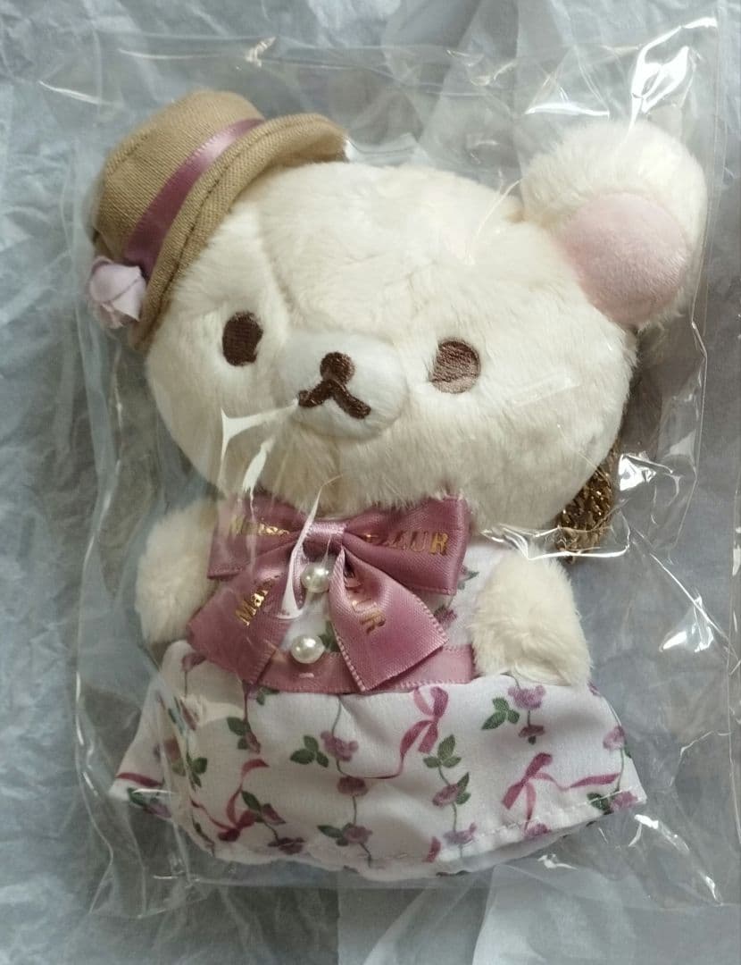 リラックマ　メゾンドフルールコラボ　ぶらさげぬいぐるみセット
