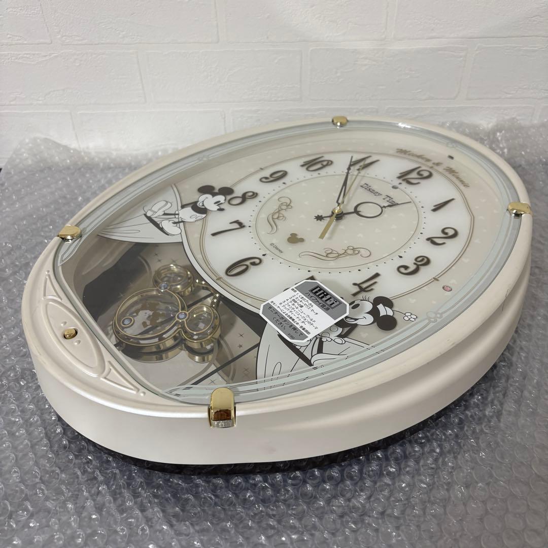 SEIKO ディズニー 電波掛時計 FW579W ミッキー&フレンズ セイコー