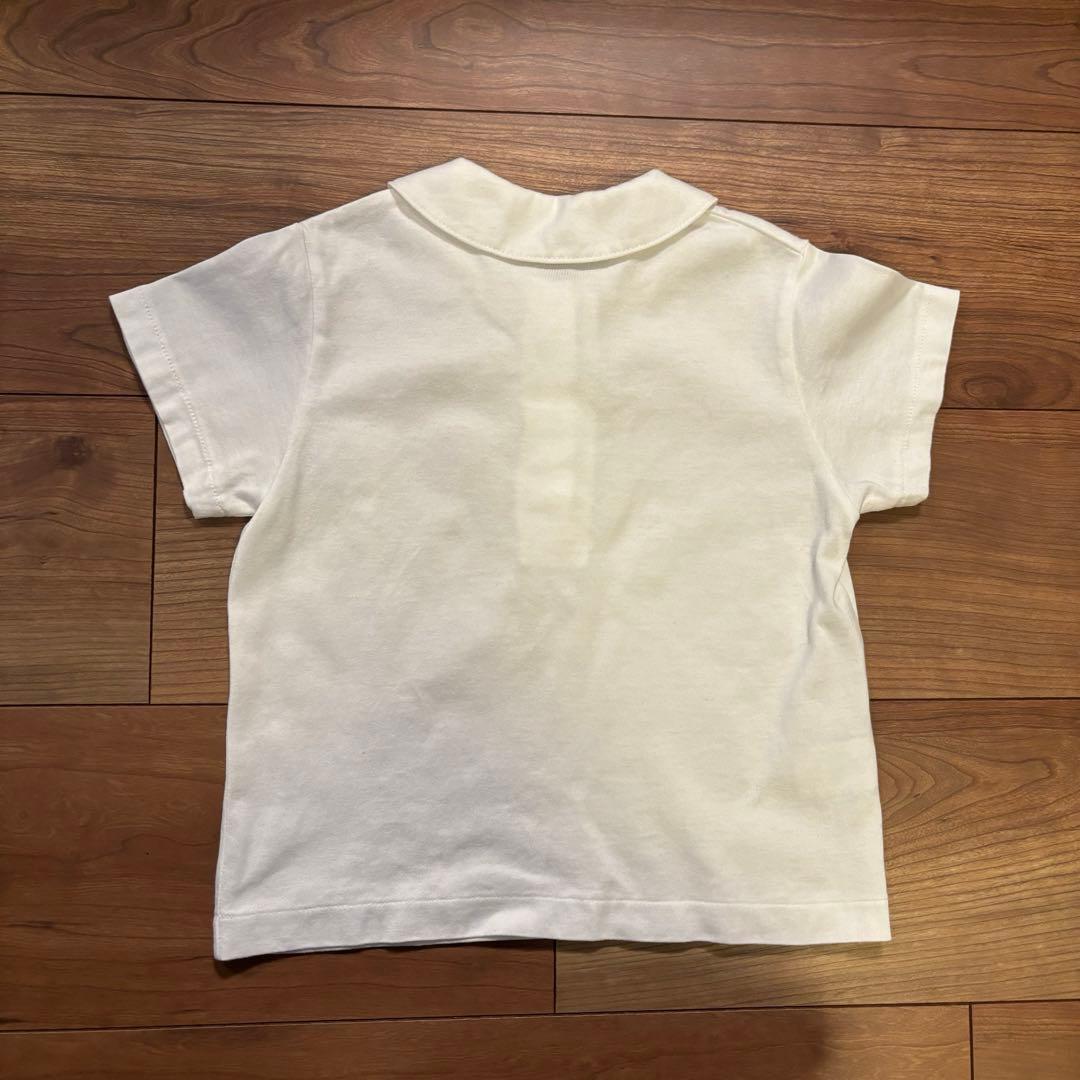 【美品】 familiar お受験 運動考査 女の子 ポロシャツ キュロット