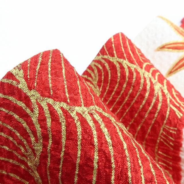 Y3496◇美品 正絹 総絞り 金駒刺繡 手縫い仕立て 成人式 振袖