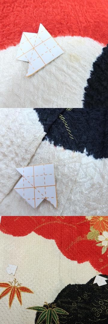 Y3496◇美品 正絹 総絞り 金駒刺繡 手縫い仕立て 成人式 振袖