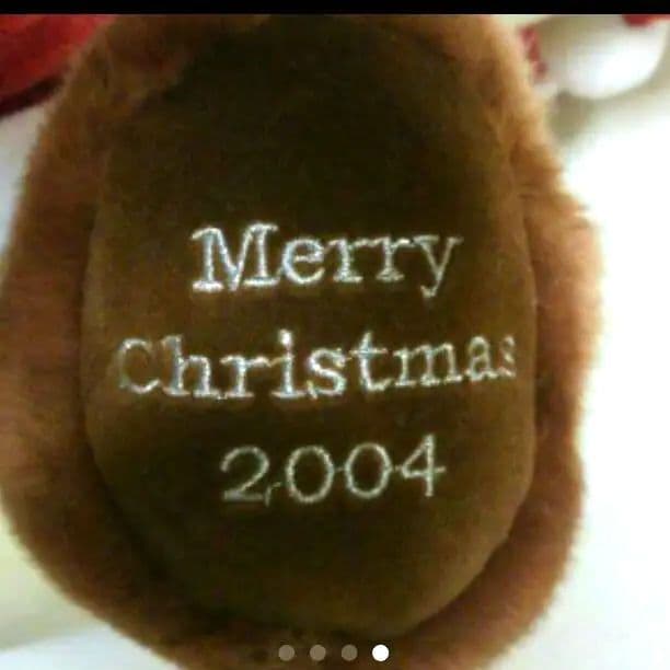 ★2004年★ クリスマスディズニー　ストア　大きなぬいぐるみ　チップ＆デール