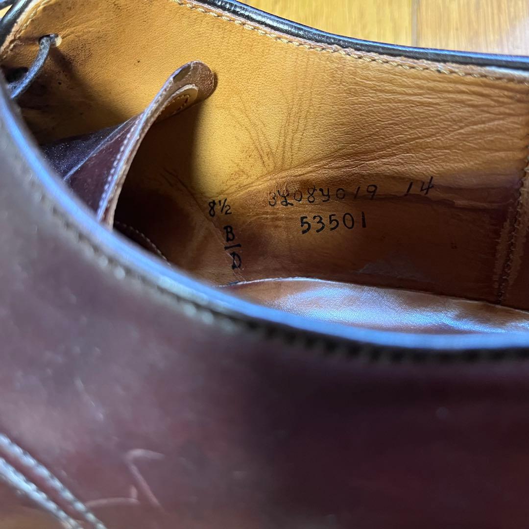 靴 Alden 53501 cordovan burgundy