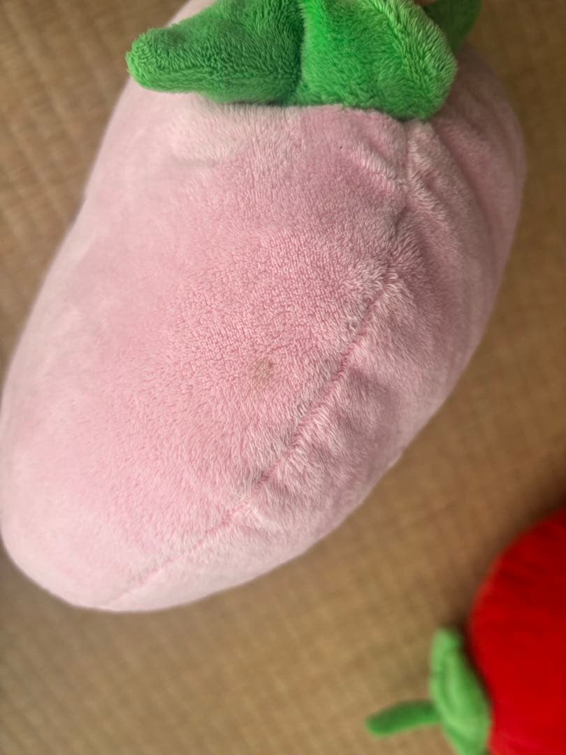 希少　平成レトロいちごぬいぐるみ2個セット