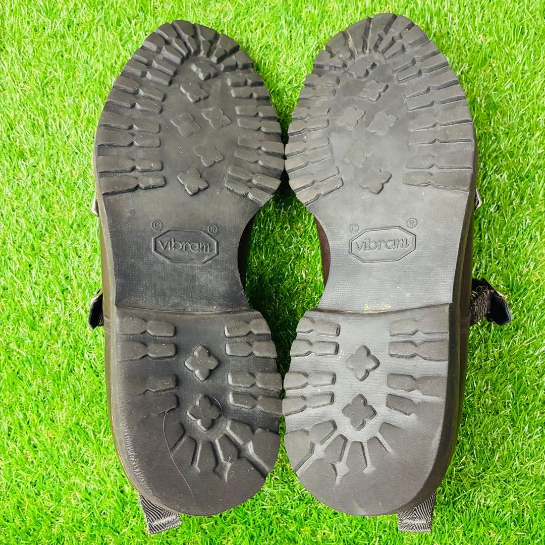 【名作】WH 干場スペシャル ダブルモンク 本革 厚底 干場 8.5(26.5)