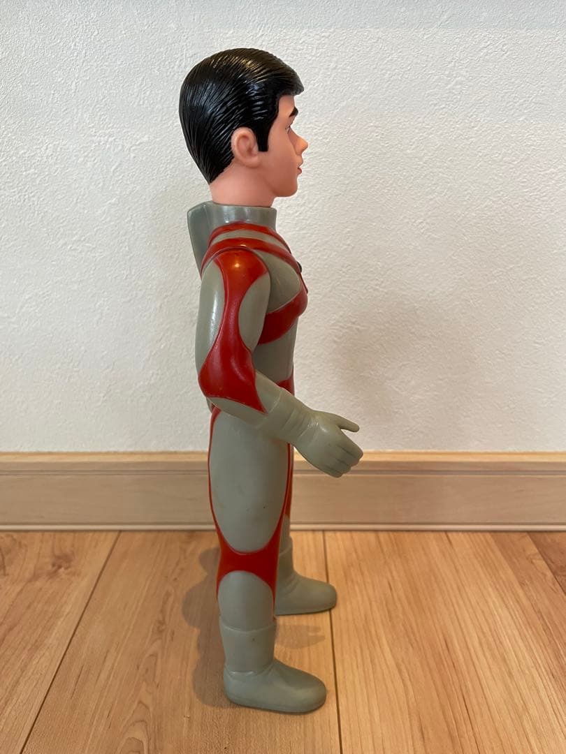 当時物　【ウルトラマンエースA 】面取れ　マスク取れ　ソフビ　ブルマァク