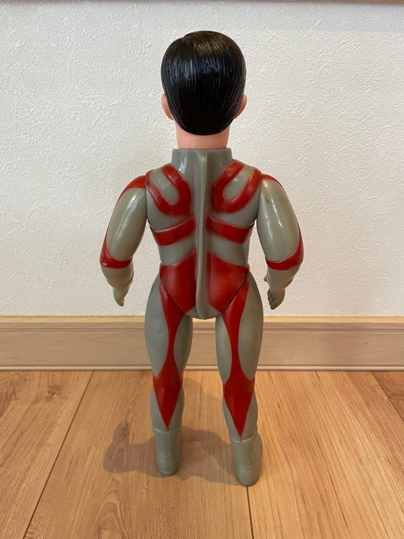 当時物　【ウルトラマンエースA 】面取れ　マスク取れ　ソフビ　ブルマァク