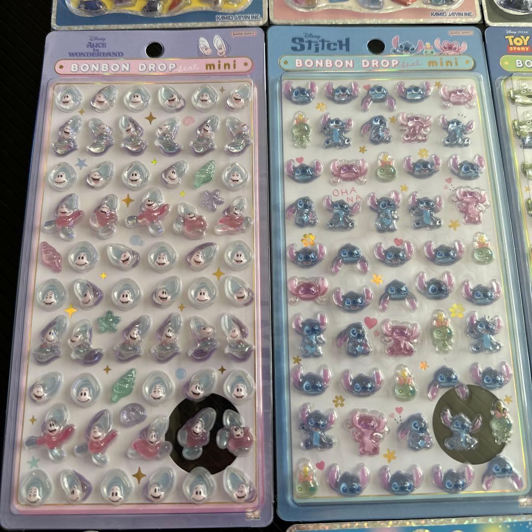 ボンボンドロップシール　コットンパフィー　ウォーターシール　38点セット