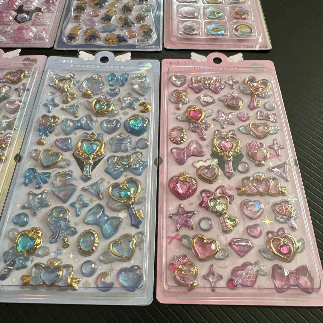 ボンボンドロップシール　コットンパフィー　ウォーターシール　38点セット