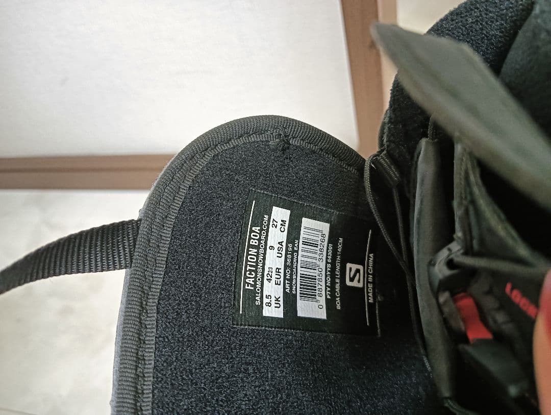 Salomon Factor スノーボードブーツ ブラック27cm