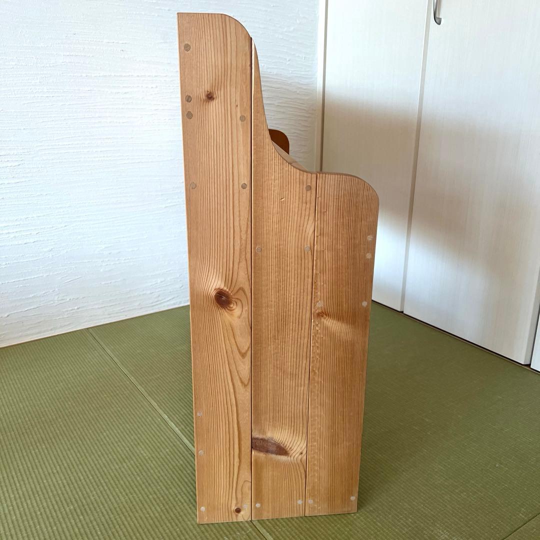 表紙の見える絵本棚　ハンドメイド・Ｗ90㎝・みつろう仕上げ