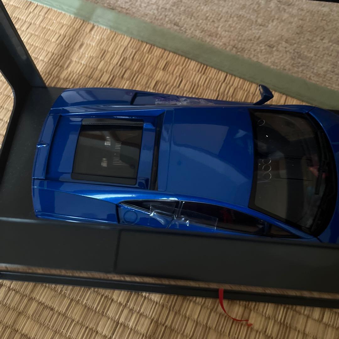 AUTOart Lamborghini 青 ミニカー