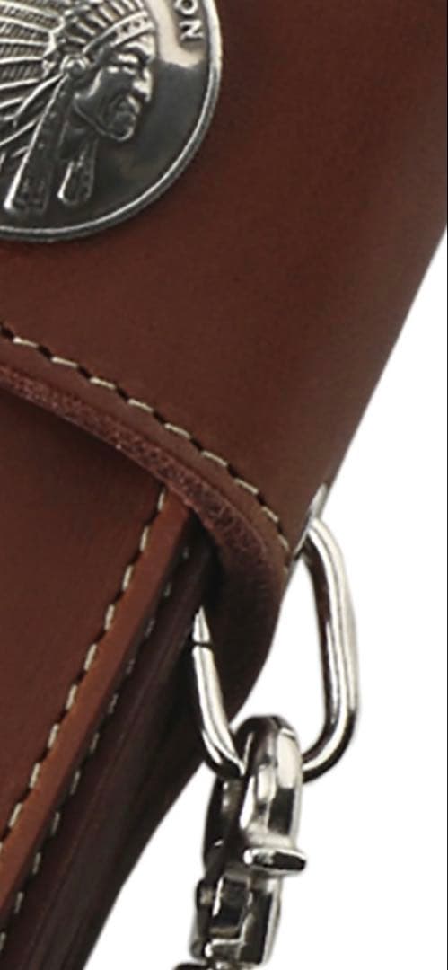 財布　ロングウォレット　ヌメ革　ナチュラル　ハンドメイド　レザークラフト