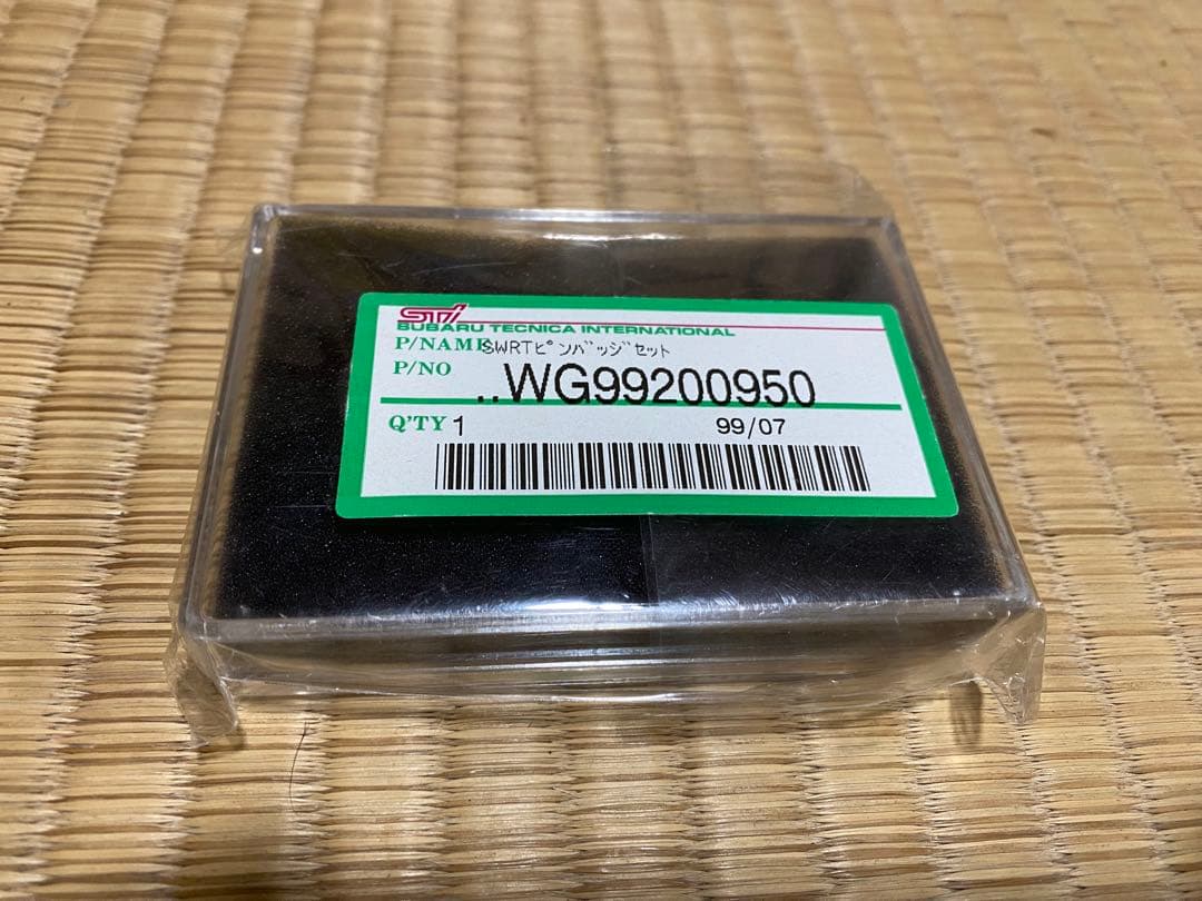 【新品・未開封】SUBARU STIコレクションピンバッジ