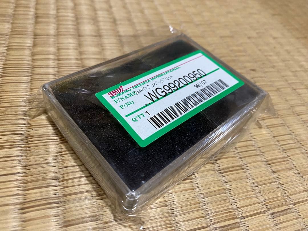 【新品・未開封】SUBARU STIコレクションピンバッジ