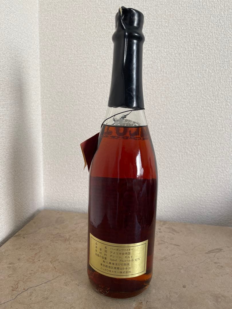 Booker's UNCUT バーボン 62.5%