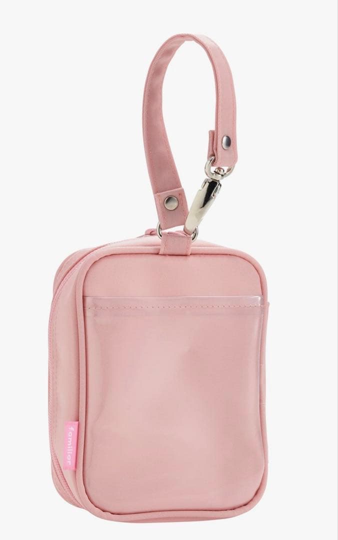 ファミリア　カラフルシリーズ　ポーチ　ピンク