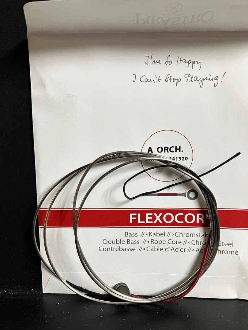 ピラストロ　フレクソコア　 コントラバス弦