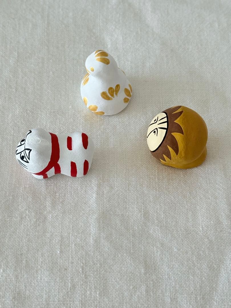 :::金沢　　落雁諸江屋　福徳煎餅　福徳せんべい　コラボ　リサ・ラーソン　土人形