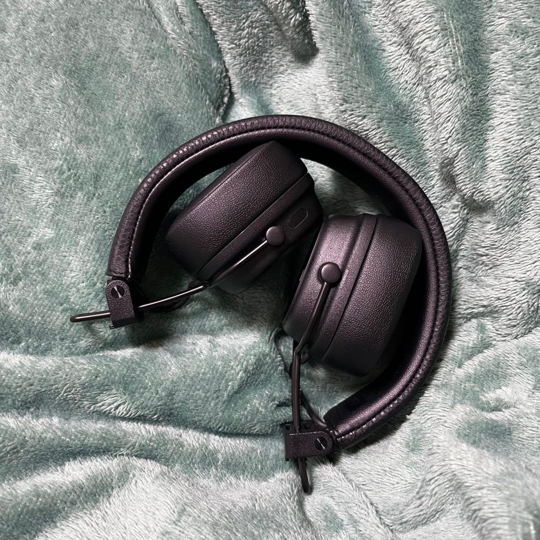 Marshall マーシャル ワイヤレスヘッドホン ブラック Major V