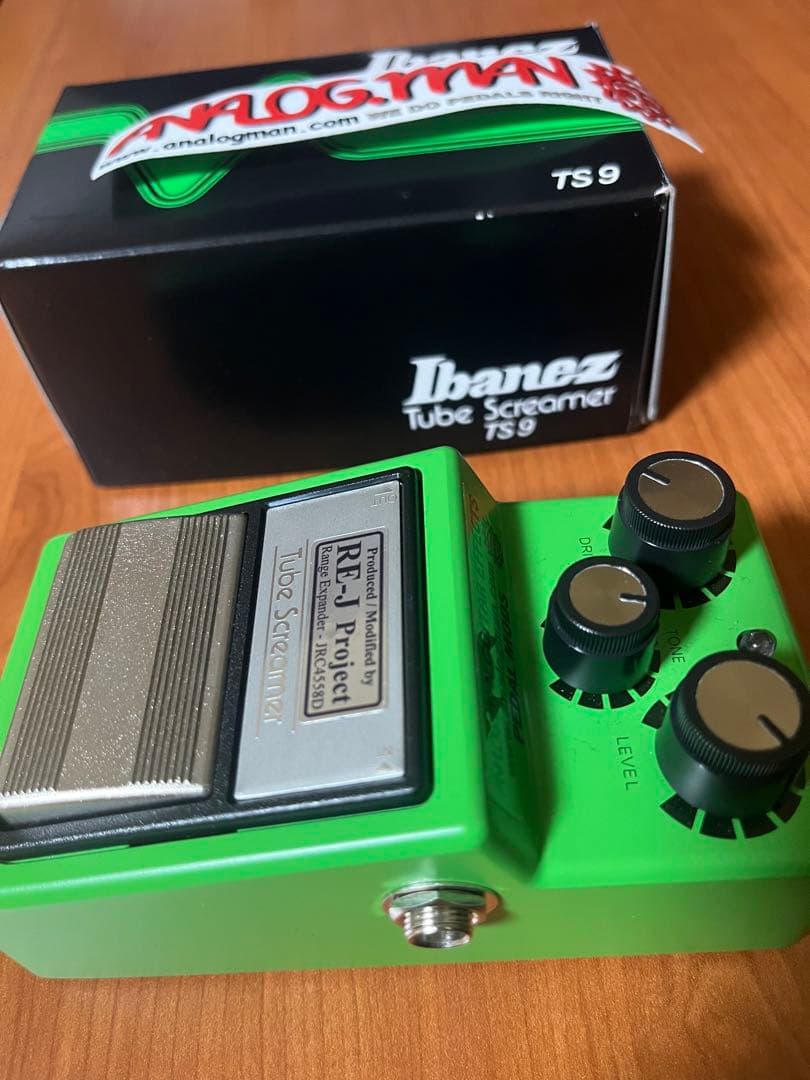 Analog.man ibanez ts-9 silver mod 極美品