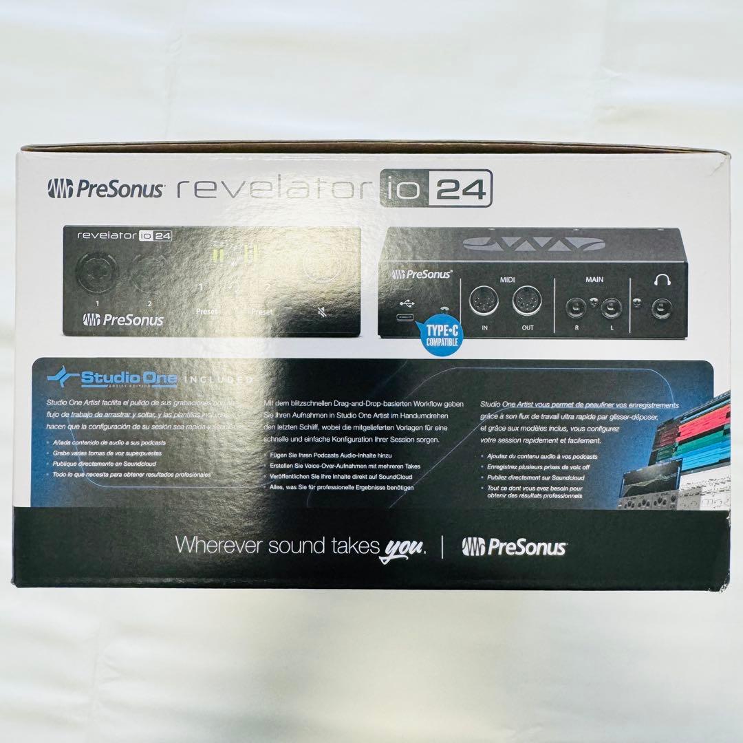 PreSonus Revelator io24 オーディオインターフェース 廃盤
