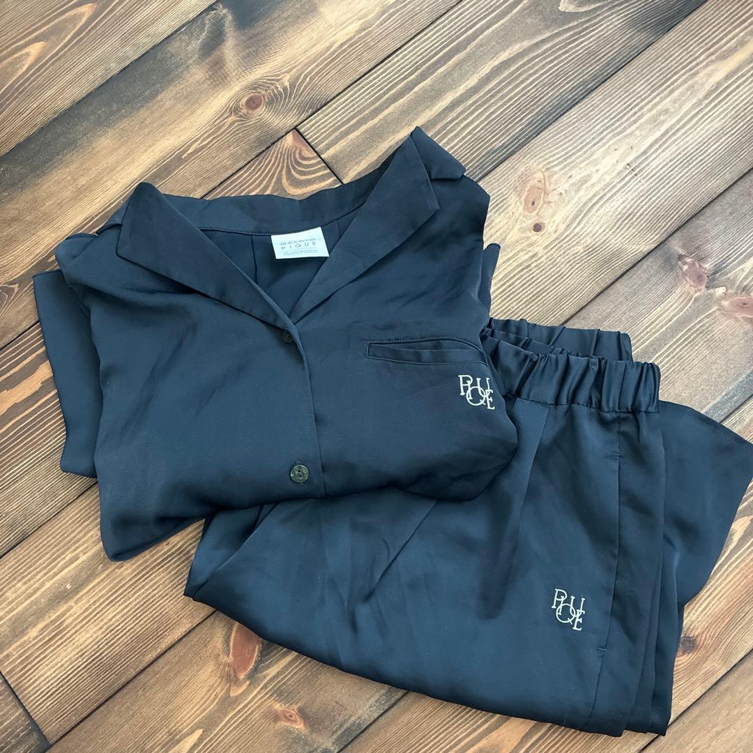 gelato pique サテントップス＆ロングパンツ 定価13640円