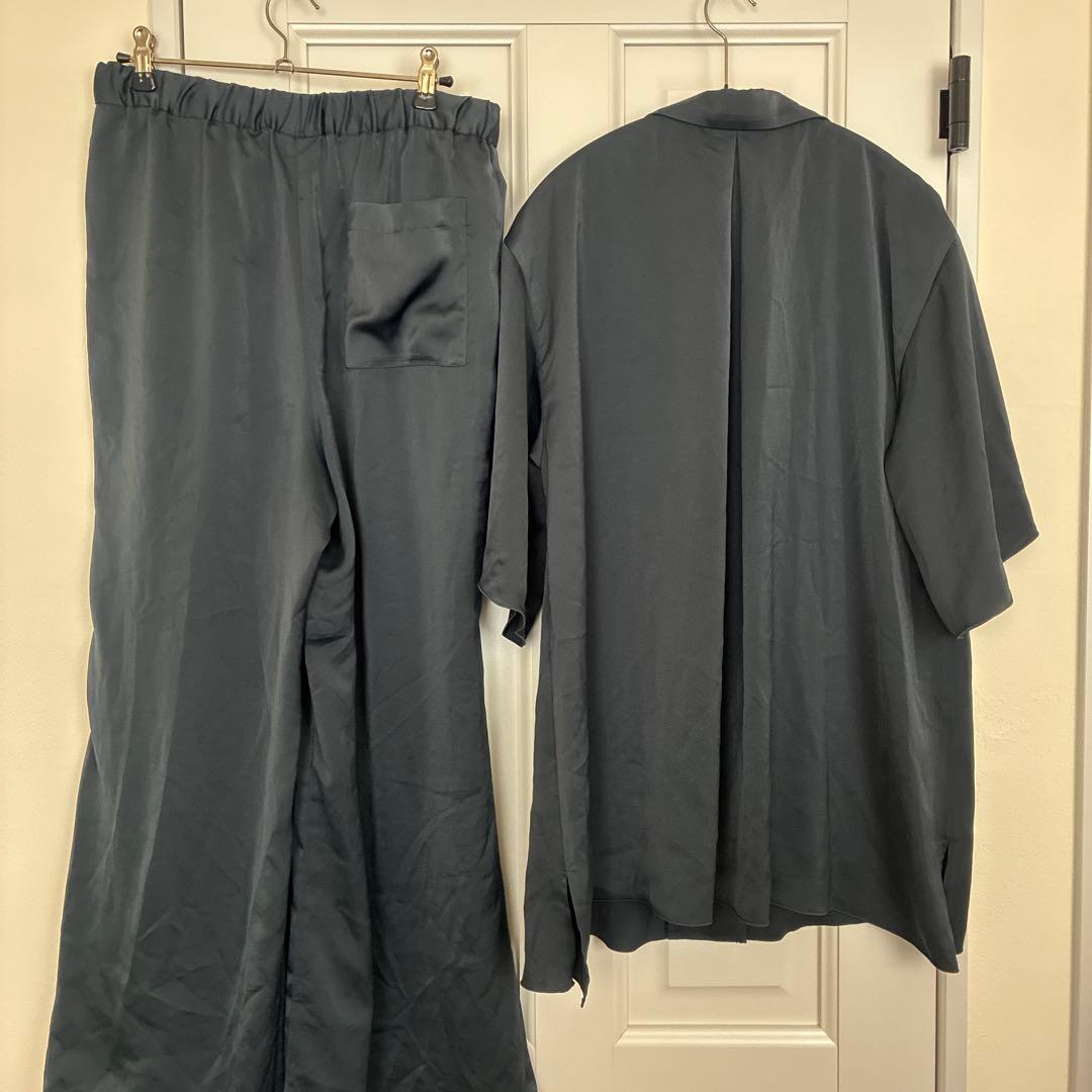 gelato pique サテントップス＆ロングパンツ 定価13640円